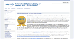 Desktop Screenshot of ndltd.org