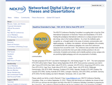 Tablet Screenshot of ndltd.org